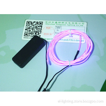 EL Flashing Wire Multicolors